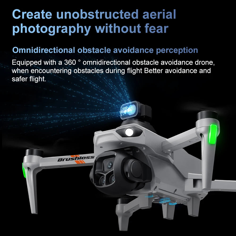 Lenovo V916MAX GPS Return Drone 5G 8K HD 4K Dual Camera Dron Remote With Screen Laser Obstacle Avoidance Drone RC Toys Gifts FPV from China