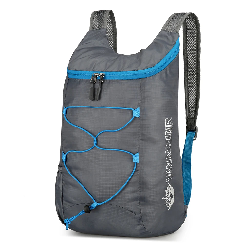 Multifunctional Outdoor Folding High Density Lightweight Waterproof Nylon Fabric Daypack for Male Female