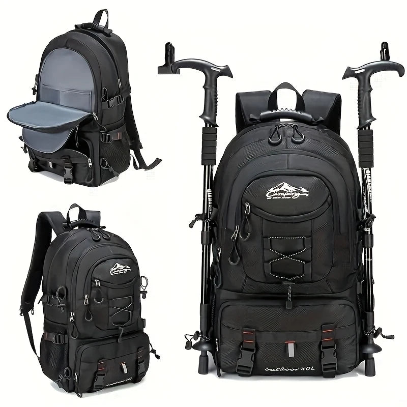 40L Hiking Backpack, Lightweight Camping Bag, Perfect for Outdoor Hiking and Daily Use from China