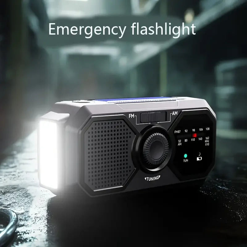 Portable Solar Radio, Emergency Kits First Aid Radio With Crank, Dynamo AM/FM Radio, Blackout Power Station, USB Phone Charger from China