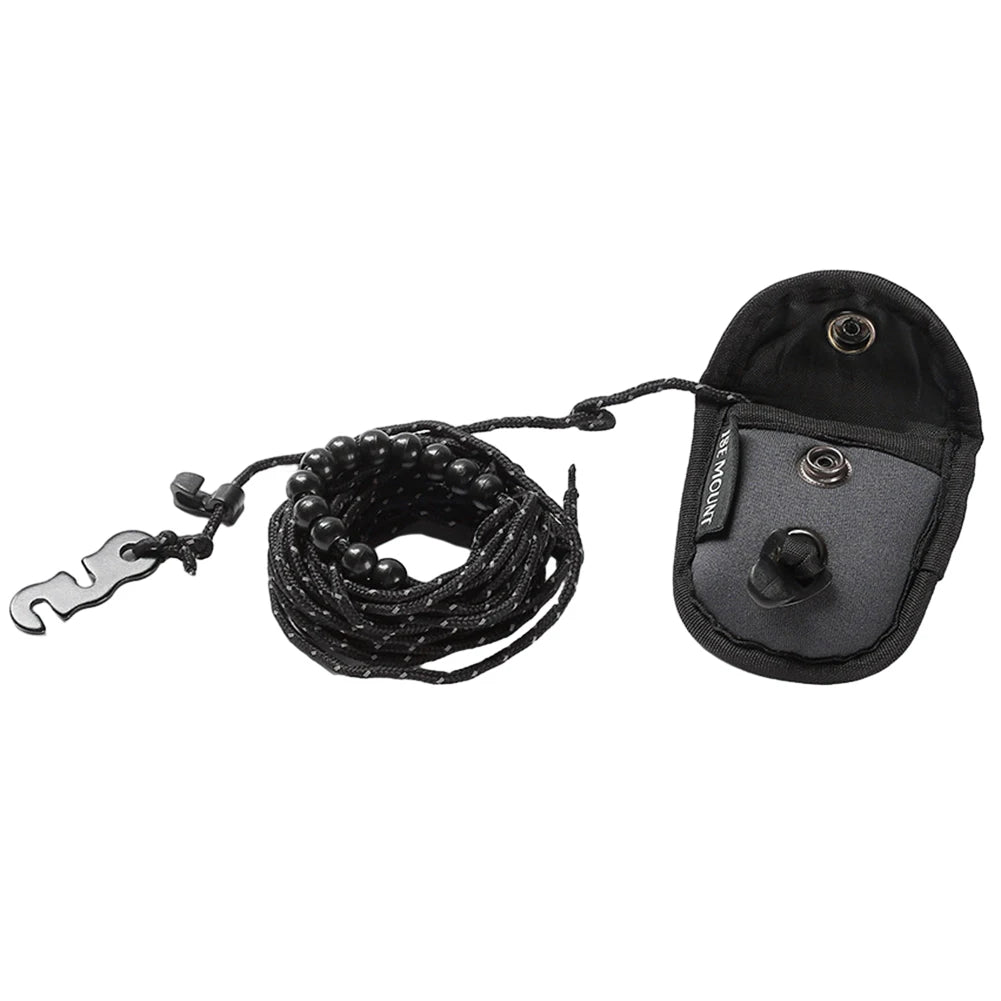 12 Clips Portable Adjustable Camping Clothesline