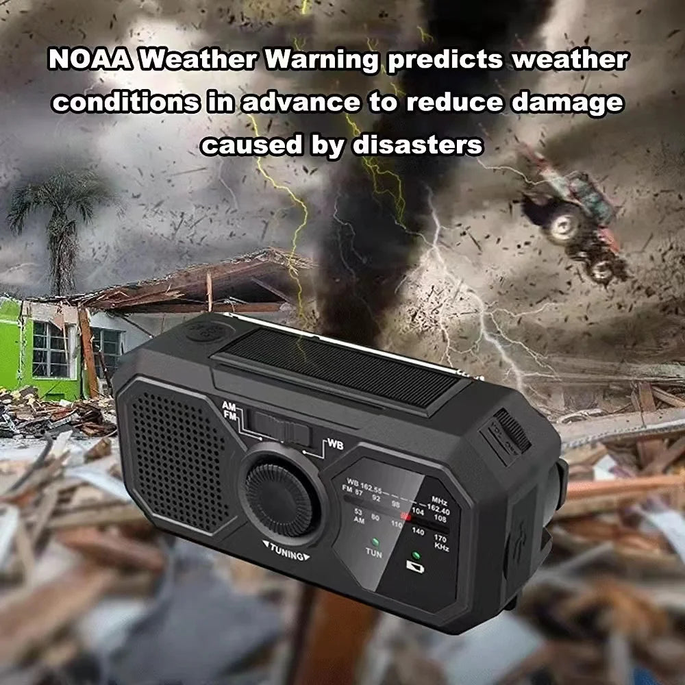 Portable Solar Radio, Emergency Kits First Aid Radio With Crank, Dynamo AM/FM Radio, Blackout Power Station, USB Phone Charger from China