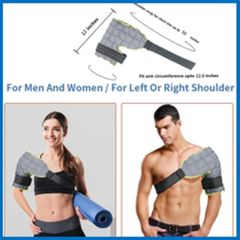 Self-absorbing Shoulder and Neck Hot and Cold Ice Pain Relief Support