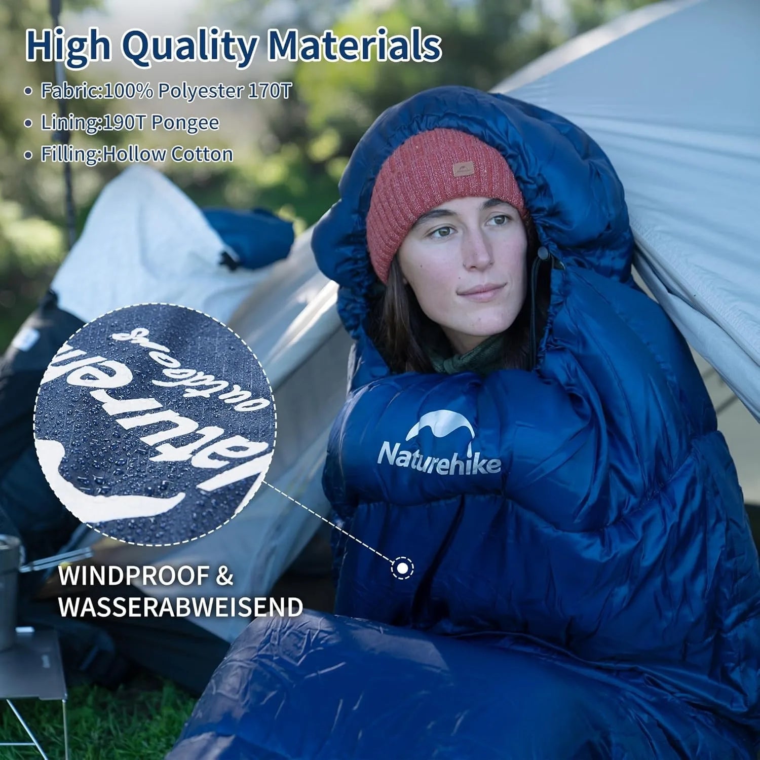 Mummy Ultra Winter Warm Cotton Sleeping Bags