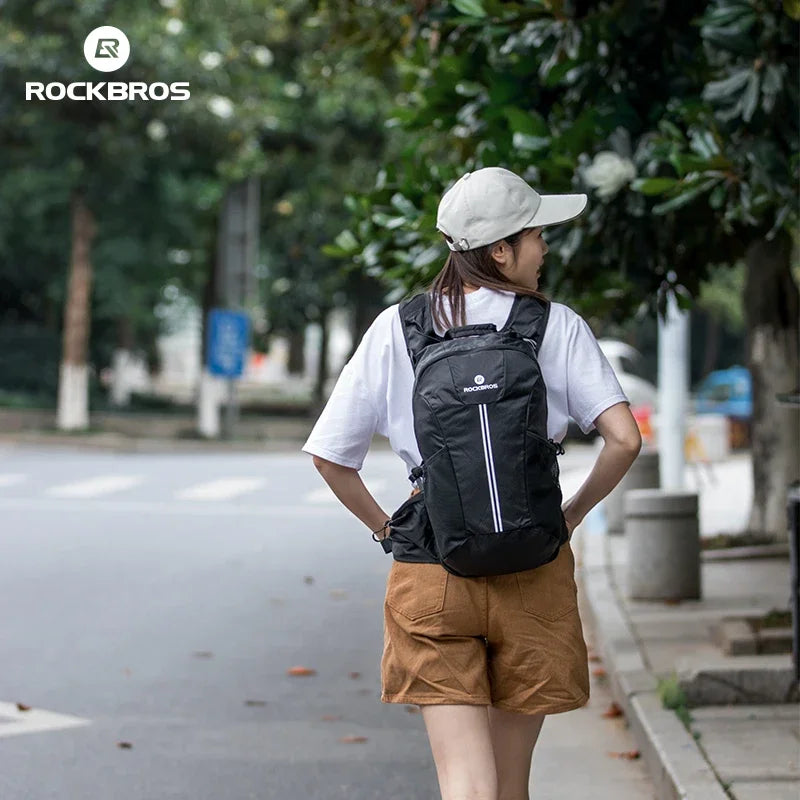 ROCKBROS Hiking Bags Cycling Backpack Bicycle Rainproof Sport Bags Camping Outdoor Traveling Breathable High Capacity Backpack from China