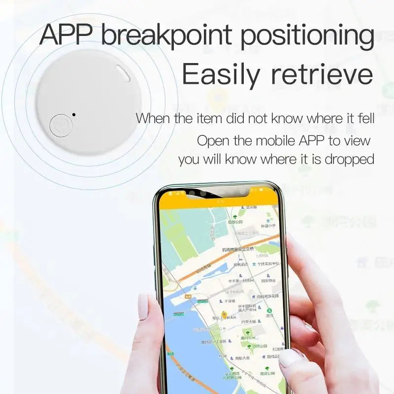 Mini GPS Locator with Anti Lost Alarm Bluetooth-Compatible