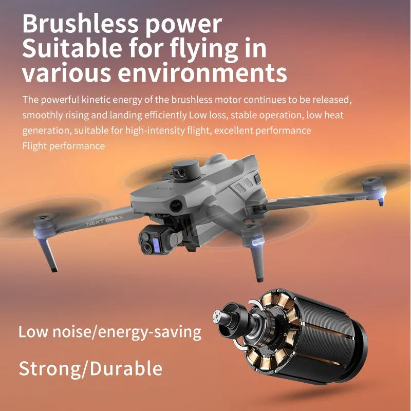 P7 MAX V2 Professional Drone GPS WIFI 6KM FPV 8K Dual Camera Smart Follow 360° Obstacle Avoidance 7.2" Screen Control Quadcopter from China