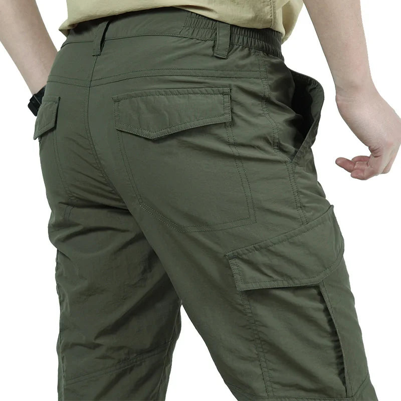 Military Tactical Pants Cargo Men Waterproof Trousers Casual Pants Wear-resistant Multi-pocket Outdoor Hiking Work Trousers Male from China