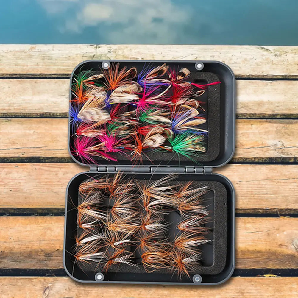 60/41pcs Bionic Fly Hook Set