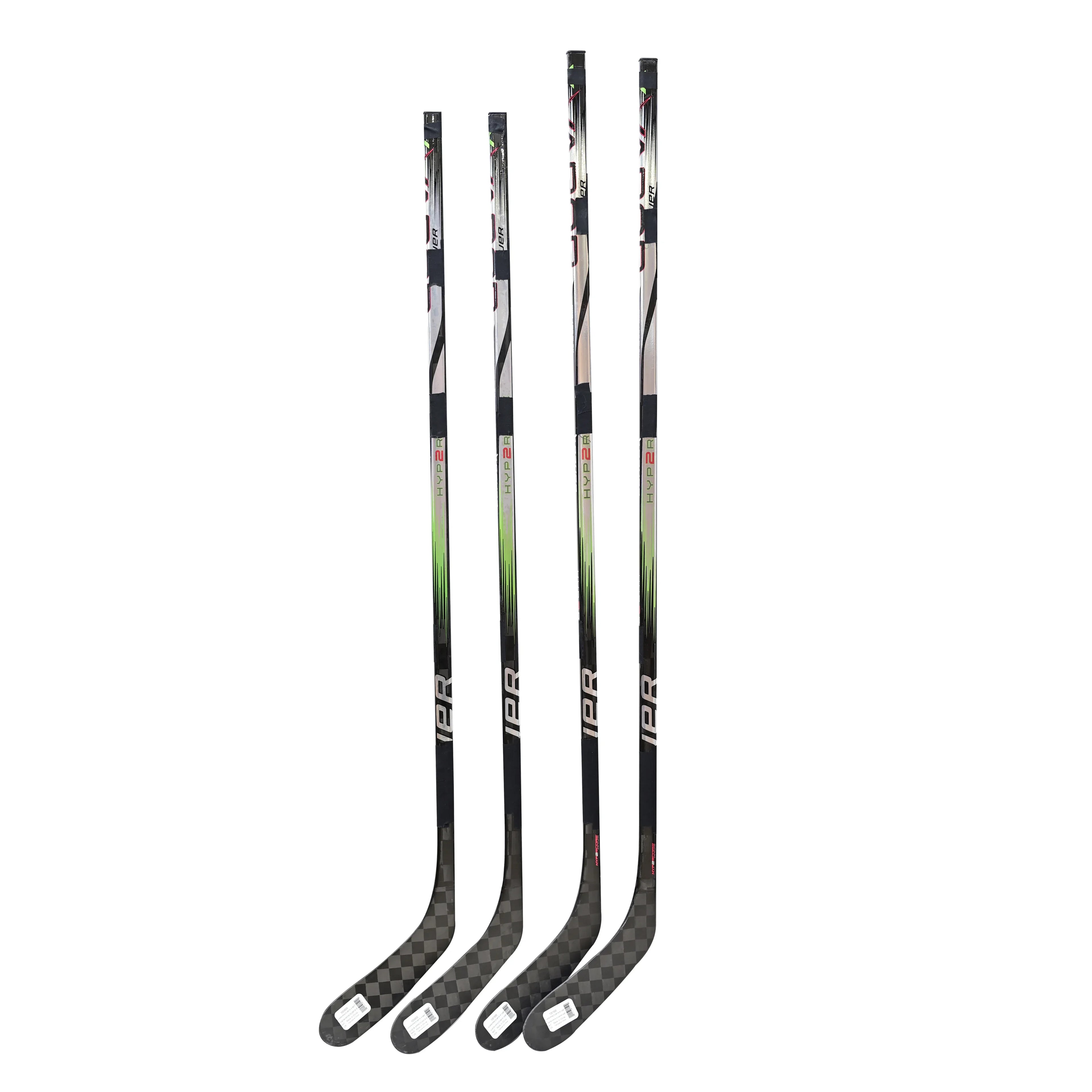 [3-PACK][INT/JR] Junior Intermediate New Hyper 2 Ice Hockey Sticks Hyp2r Blank Carbon Fiber