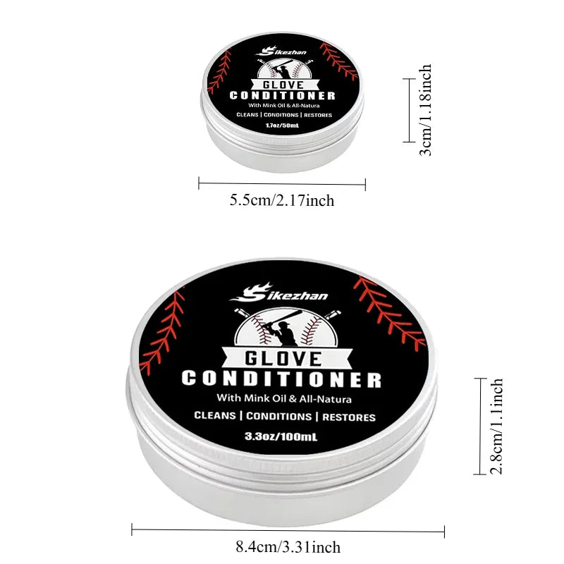 Professional Leather Conditioner for Baseball Softball Gloves