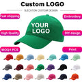 Custom Baseball Cap with Letter Embroidery for Women and Men