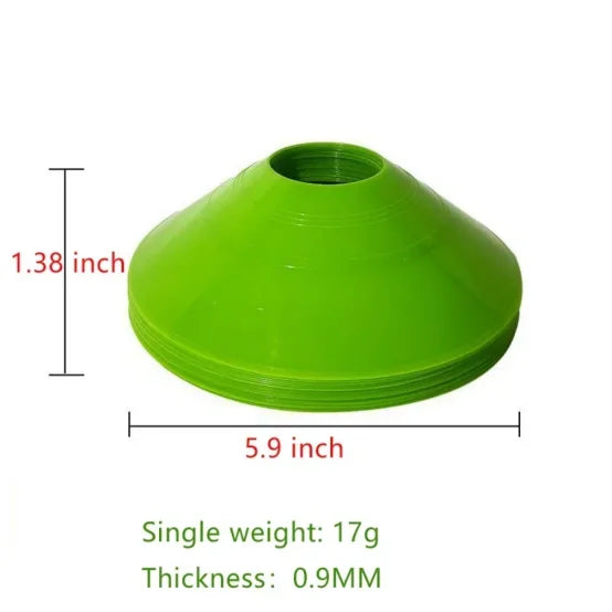 10 Pcs Soccer Training Cones or Field Markers