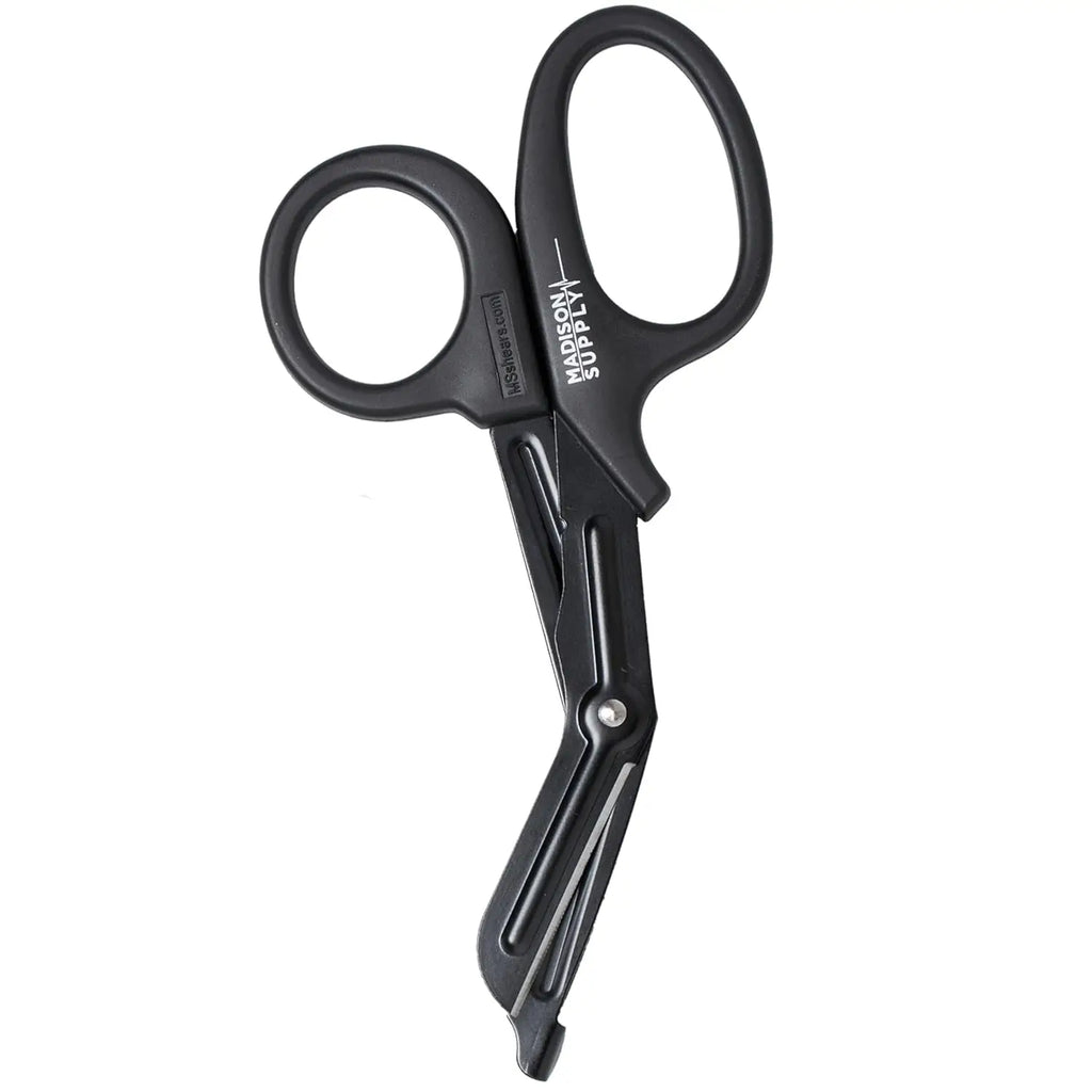 7.5" Premium Stainless Steel Medical Scissors - Non-Stick Coated Blades, Durable Trauma Shears for Nurses & EMTs