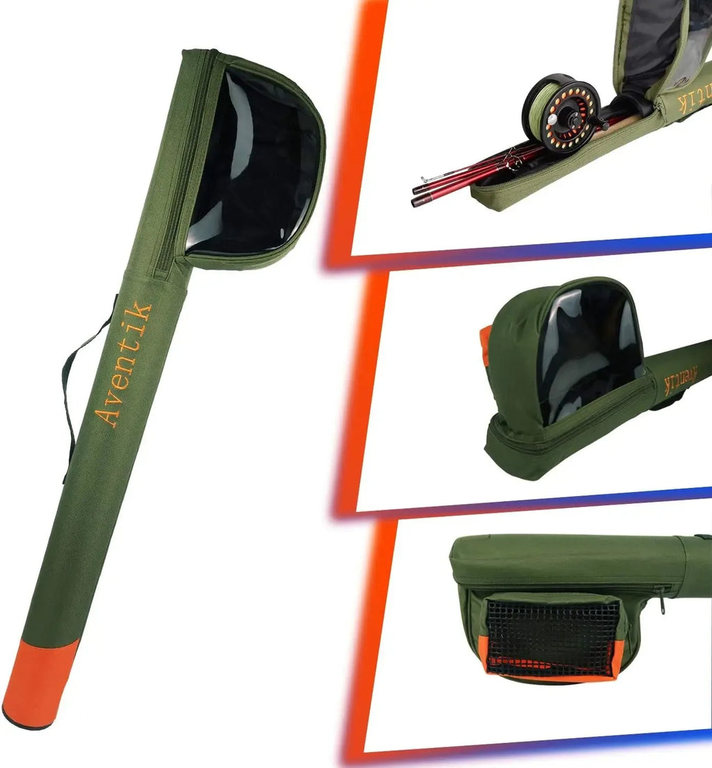 Aventik Extreme Fly Fishing Rod & Reel Combo Kit 0–6WT with Travel Case for Starter from China