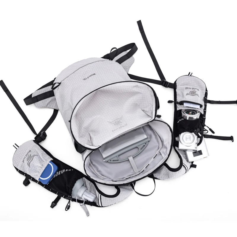 Hiking Backpack, Waterproof and Wear-resistant Lightweight Camping Daypack