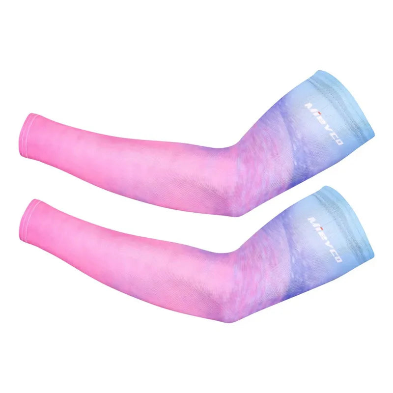 1 Pair Silk Sun Protection Arm Sleeve With Various Styles and Sizes
