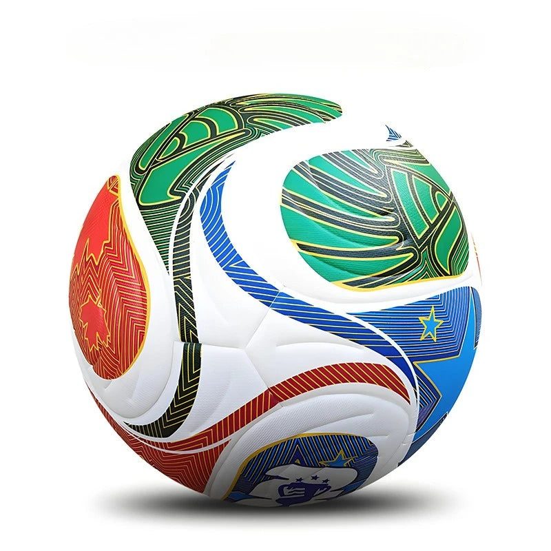 Size 5 Soccer Ball, 2026 Official Match Training Football, High Quality PU Material Seamless Durable, Gift for Kids Adults