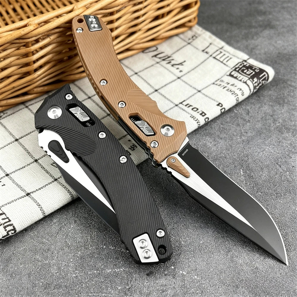 8Cr13Mov Steel Folding Pocket Knife Heavy Duty EDC Gear for Outdoor Camping Fishing Survival Premium Men's Daily Gift