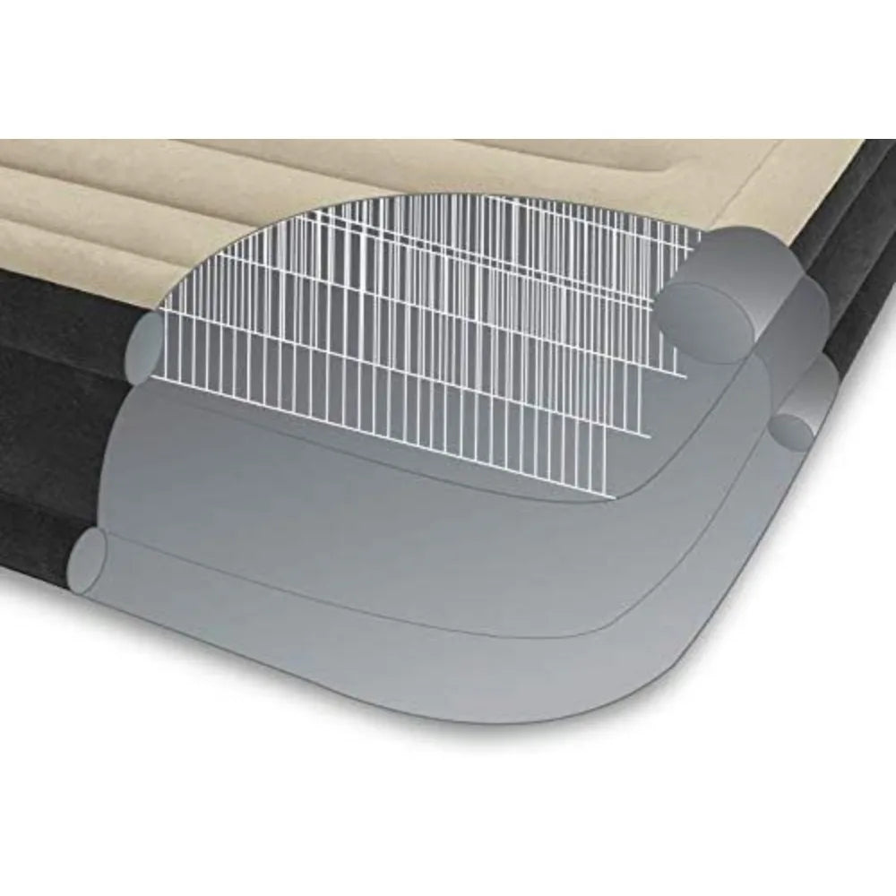 Premium Comfort Airbed with Built-In Air Pump