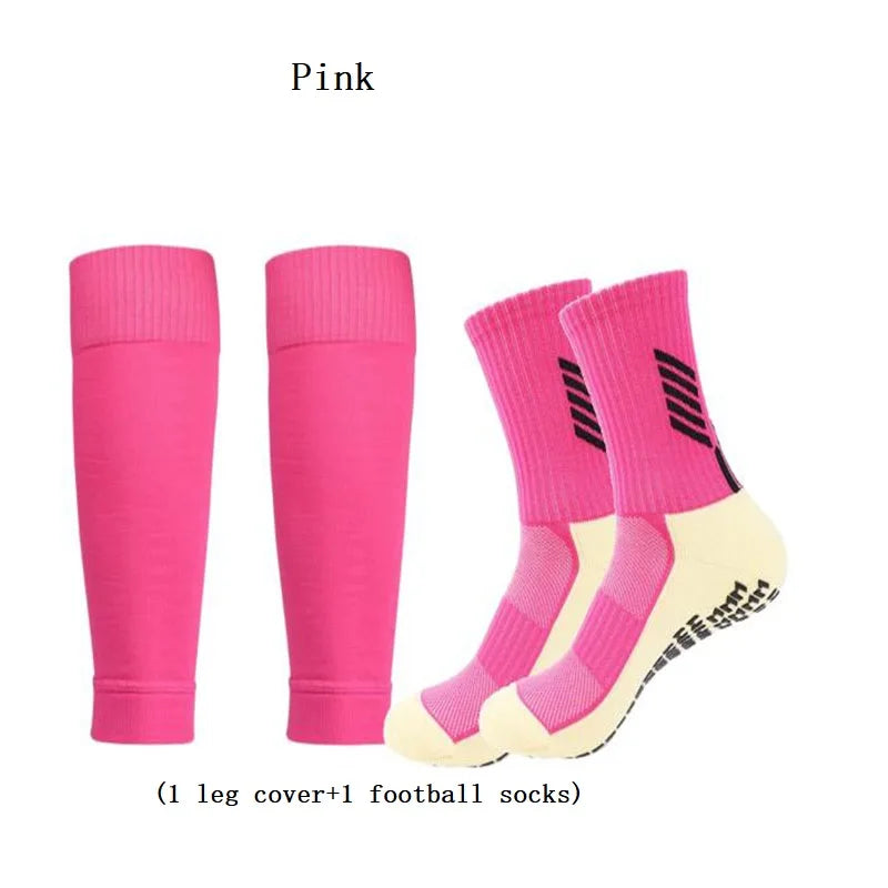 1/3 Sets of High-quality Adhesive Non Slip Socks and Leg Cover Socks