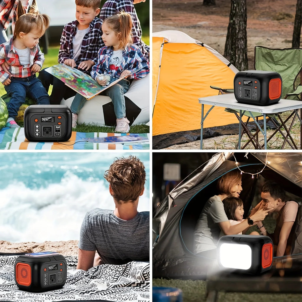 150W Portable Power Station with 30W Solar Panel