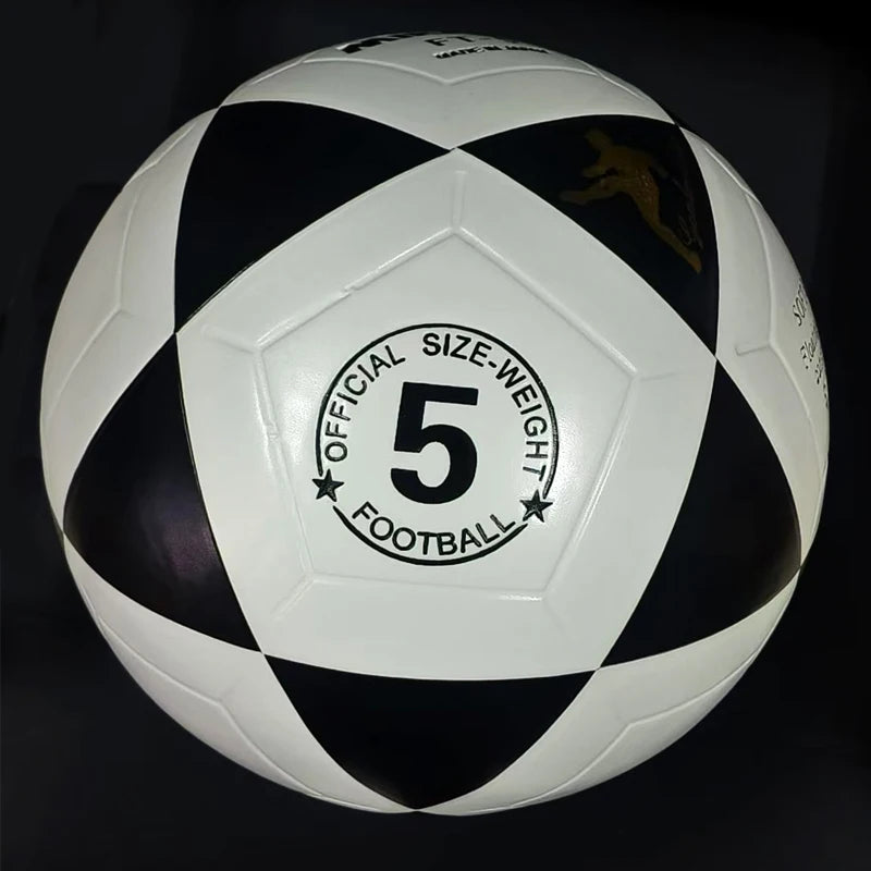 Size 5 Soccer Ball PU Waterproof Wear-resistant Football Adults Indoor Outdoor Training Ball Team Match Soccer from China