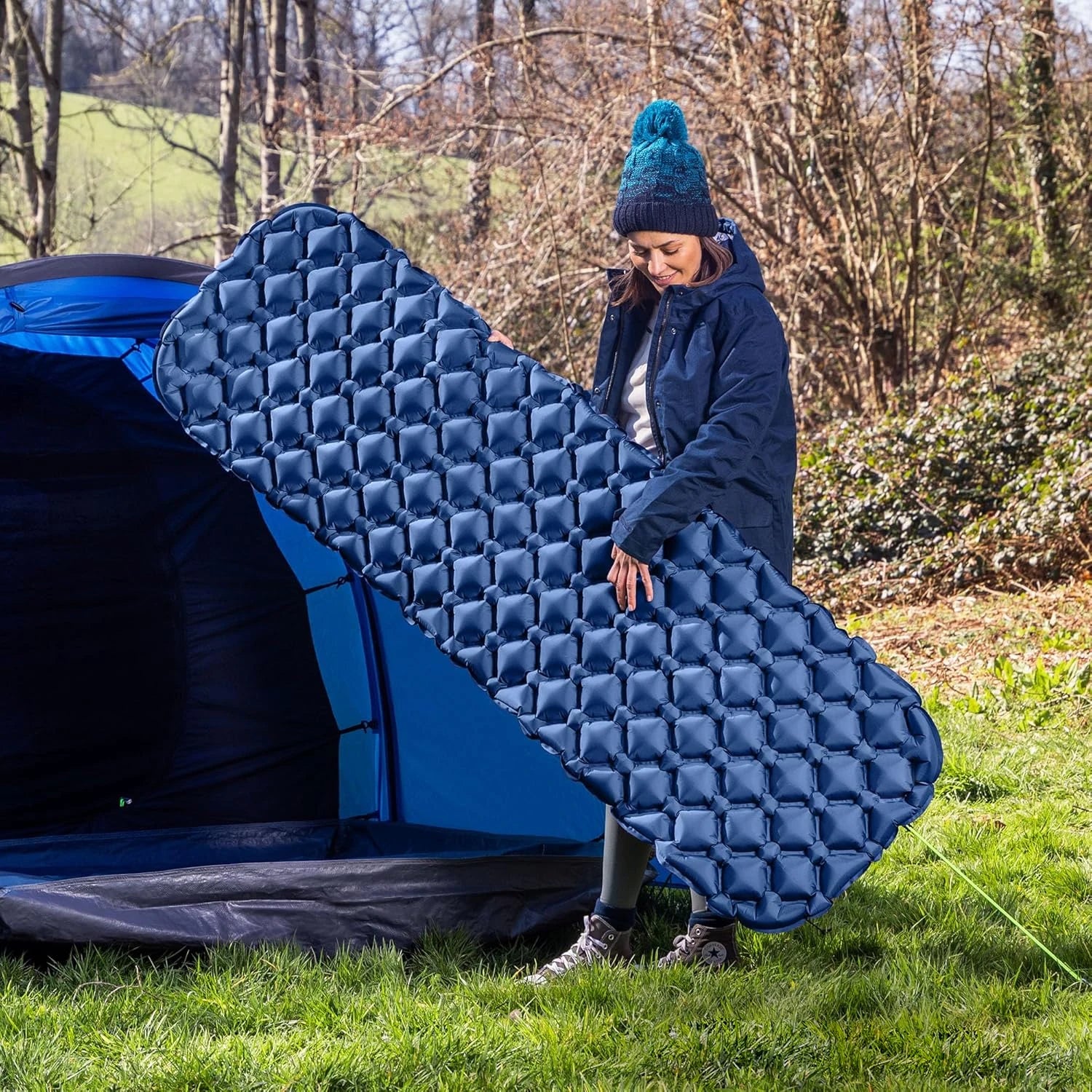Sleeping Pad Ultralight Air Cushion Camping Inflatable Mat