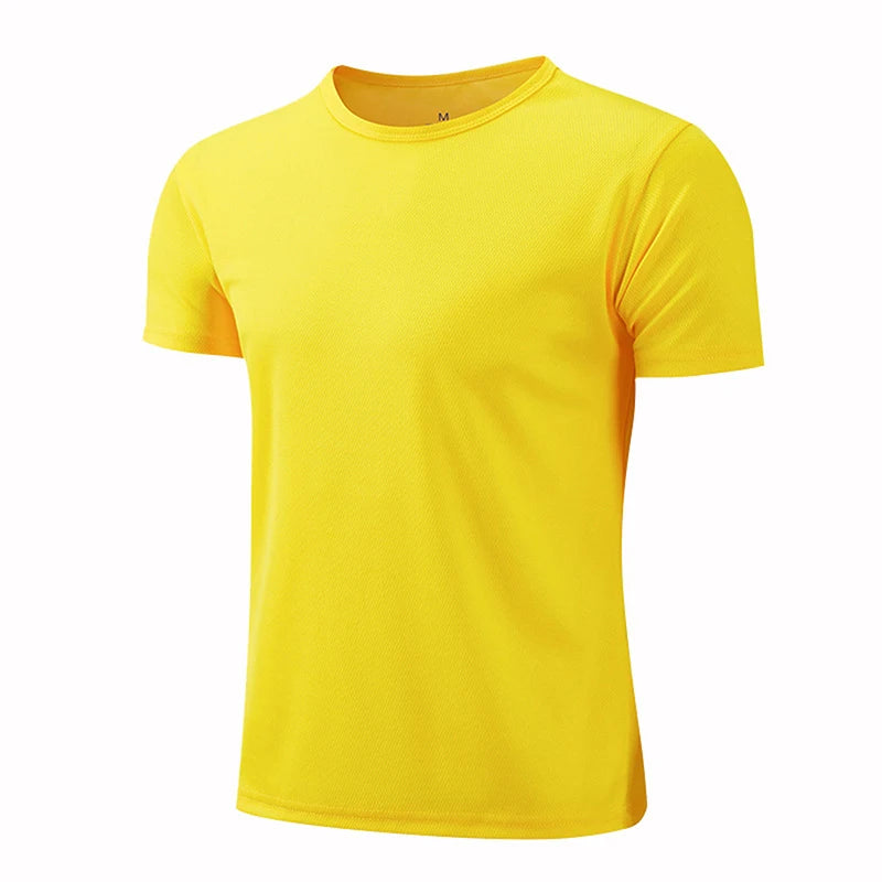 Women Men Quick Drying Short Sleeve Tees