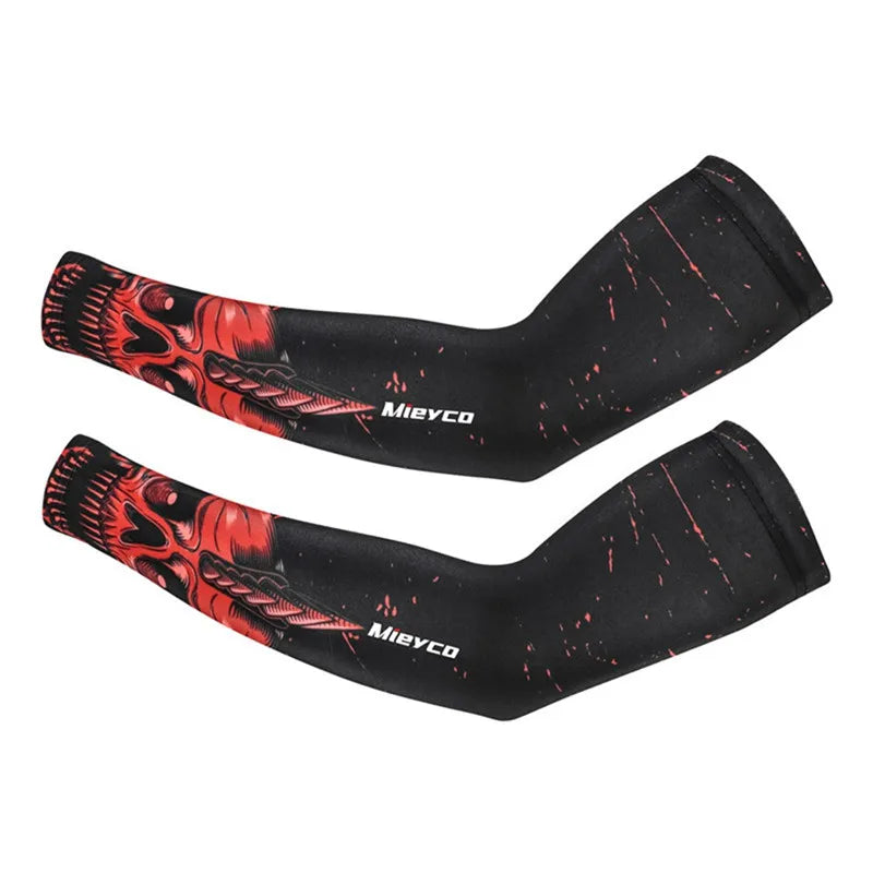 1 Pair Silk Sun Protection Arm Sleeve With Various Styles and Sizes