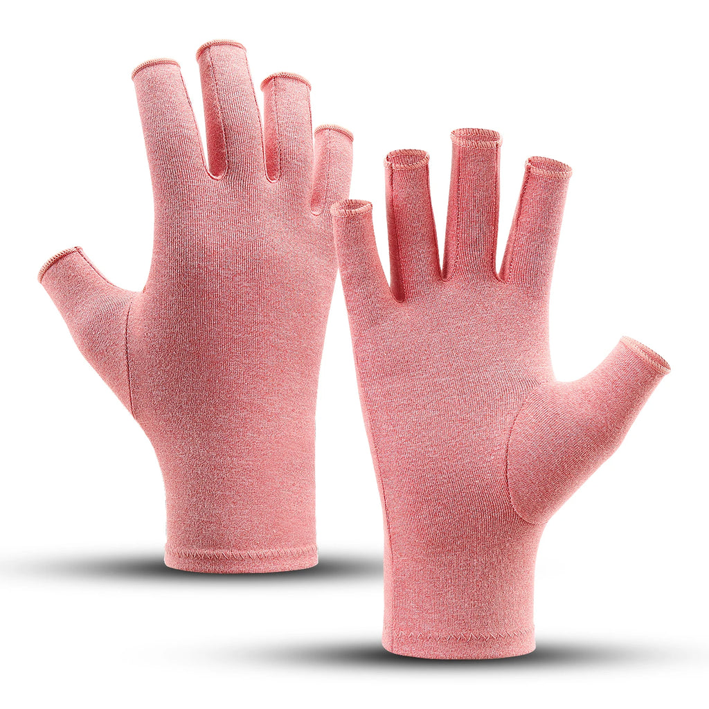 Compression Arthritis Gloves Cotton Joint Pain Relief Wrist Support Hand Brace Women Men Therapy Wristband Compression Gloves from China