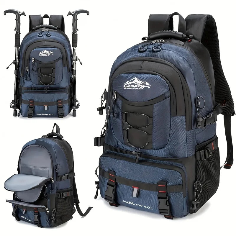 40L Hiking Backpack, Lightweight Camping Bag, Perfect for Outdoor Hiking and Daily Use from China