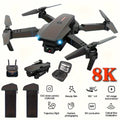 The Upgraded 2026 E99PRO MAX Drone Features Dual 8K Cameras, In-Screen Remote Control, Two Batteries, One-Key Return-to-Home, A Foldable Design, USB Charging, Wi-Fi Connectivity, and Flight Gaming Capabilities