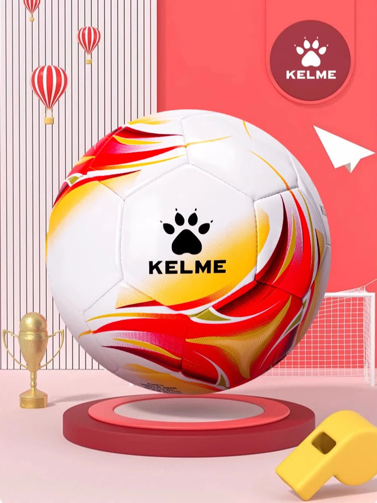 Kelme Standard 5 Soccer Ball School Soccer Ball Wear-resistant Soccer Ball Elastic Indoor High Elasticity Soccer Ball from China