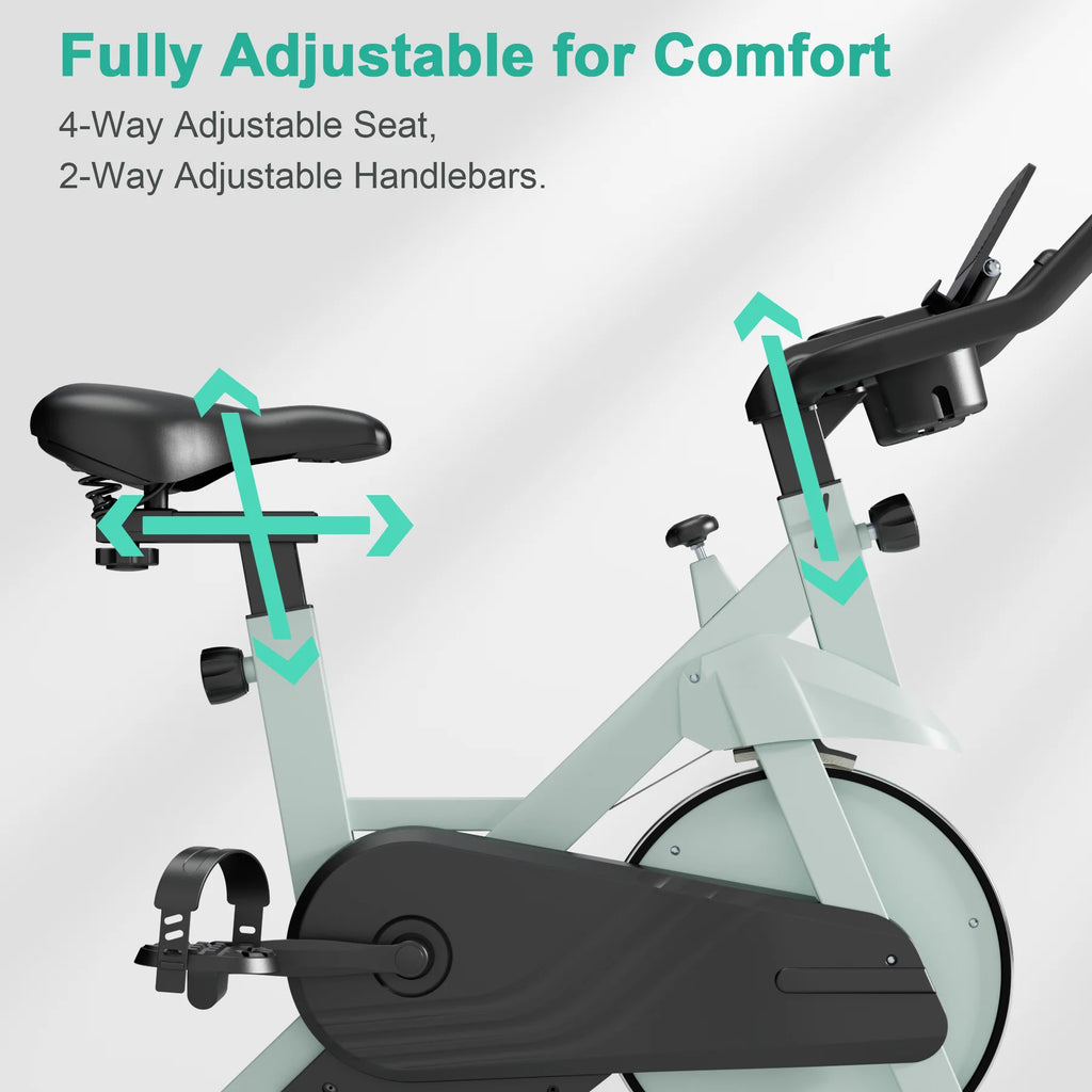 Low Noise 32-Level Magnetic Resistance Stationary Bikes