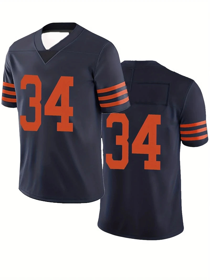 Sport Football Jersey Free Custom Name Numder Jersey Personalized Printed Team Tshirt Quick-dry Breathability Football T-Shirt
