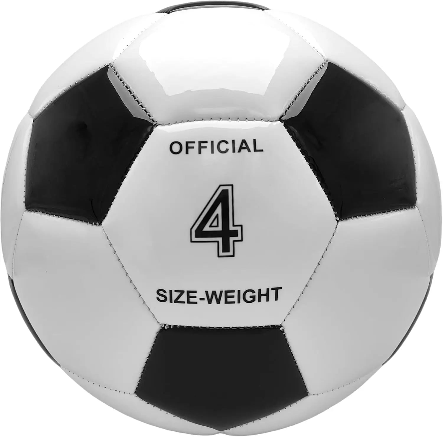 Soccer Balls Sizes 3-5 for All Ages, Training Indoor Outdoor Sports in Multiple Colors