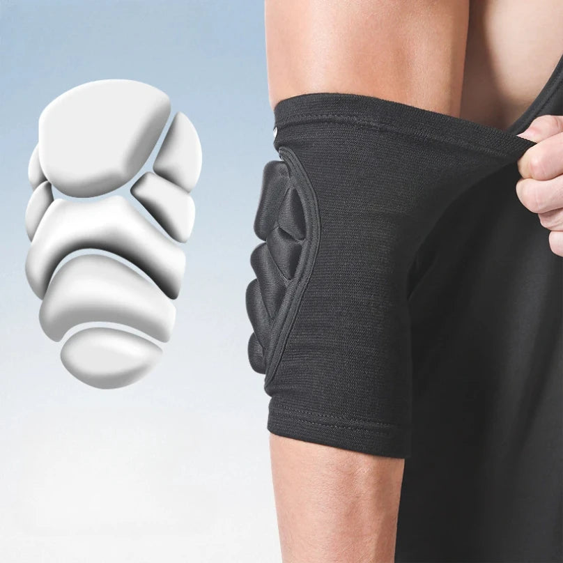 1 Pair Elbow Pads Elbow Protector with Sponge Support and Elbow Brace