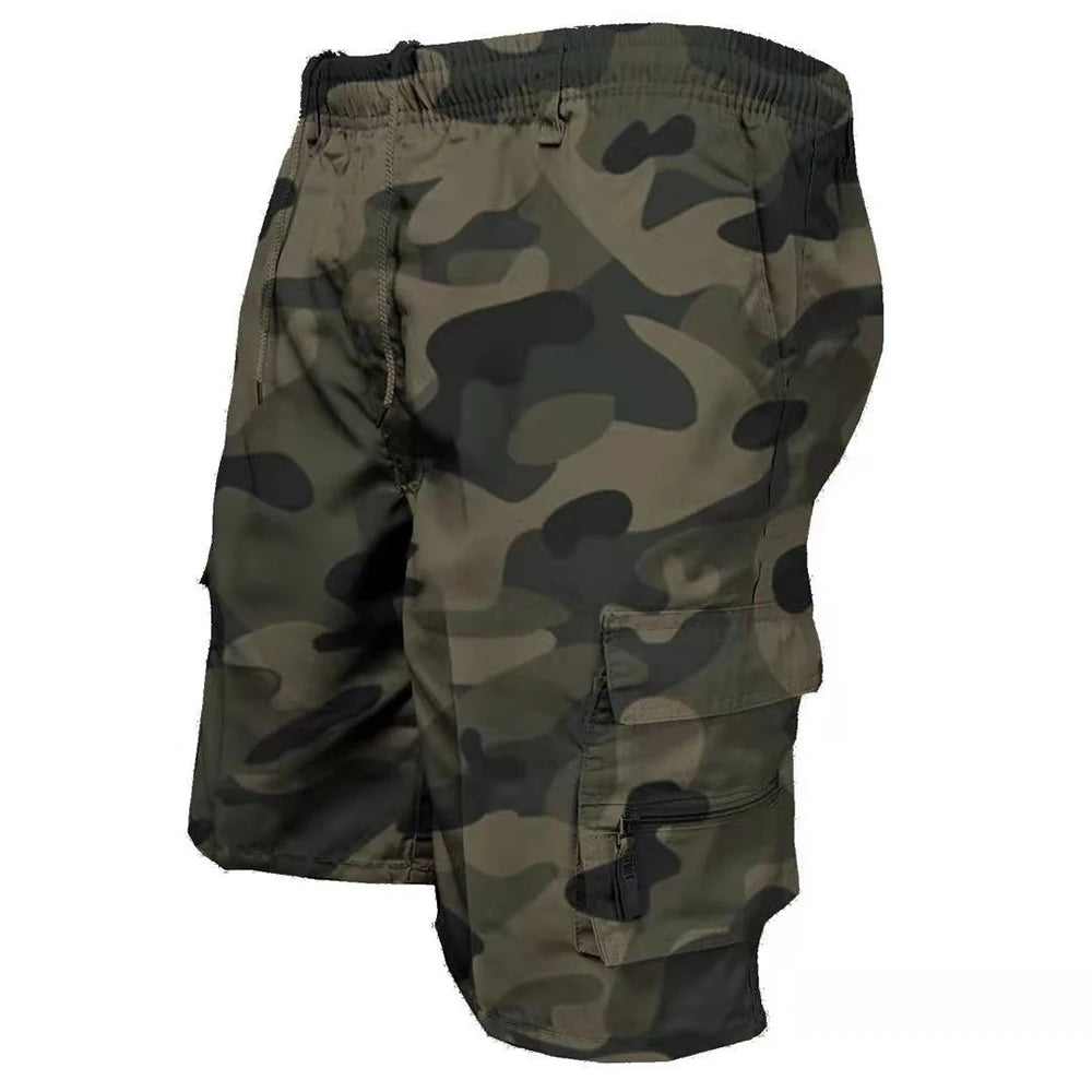 Men's Tactical Cargo Shorts Fashion Pocket Military Shorts