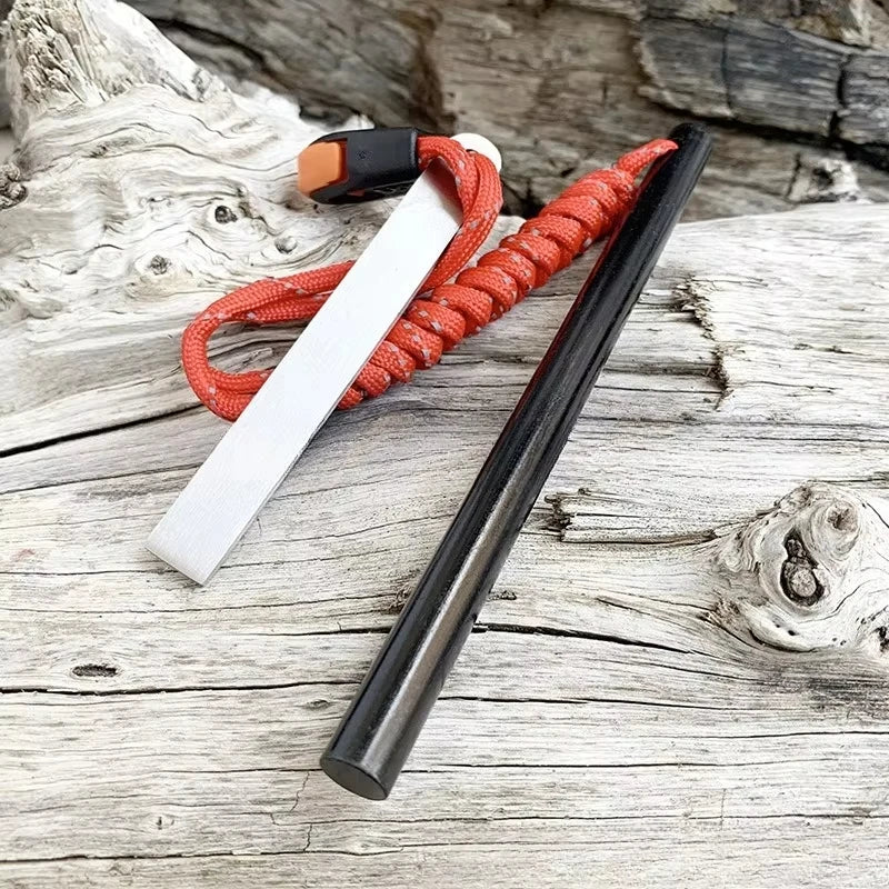 10*150mm Outdoor Flint Magnesium Rod Fire Starting Tool