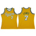 Men's Seattle SuperSonics (Star Players) Retro/Classic Basketball Jersey