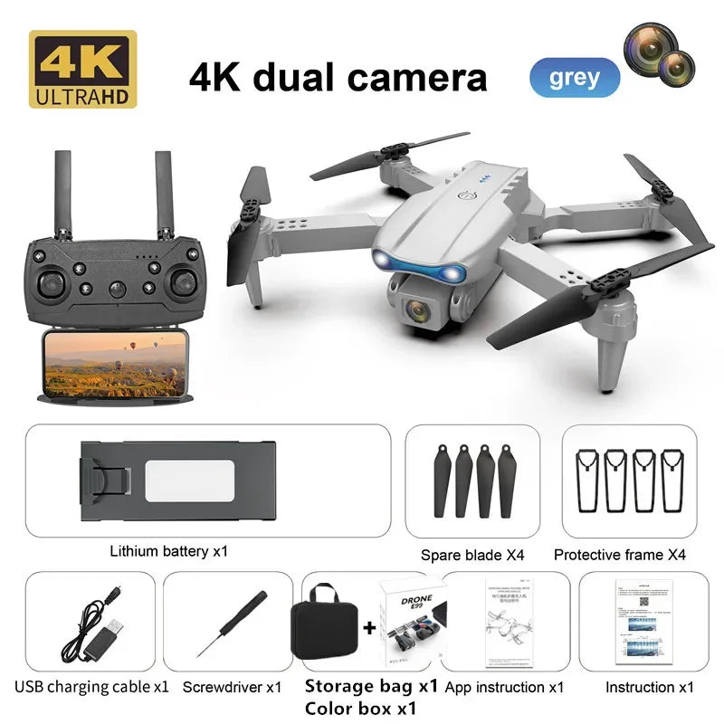Drone with 4K HD Camera High Hold Mode