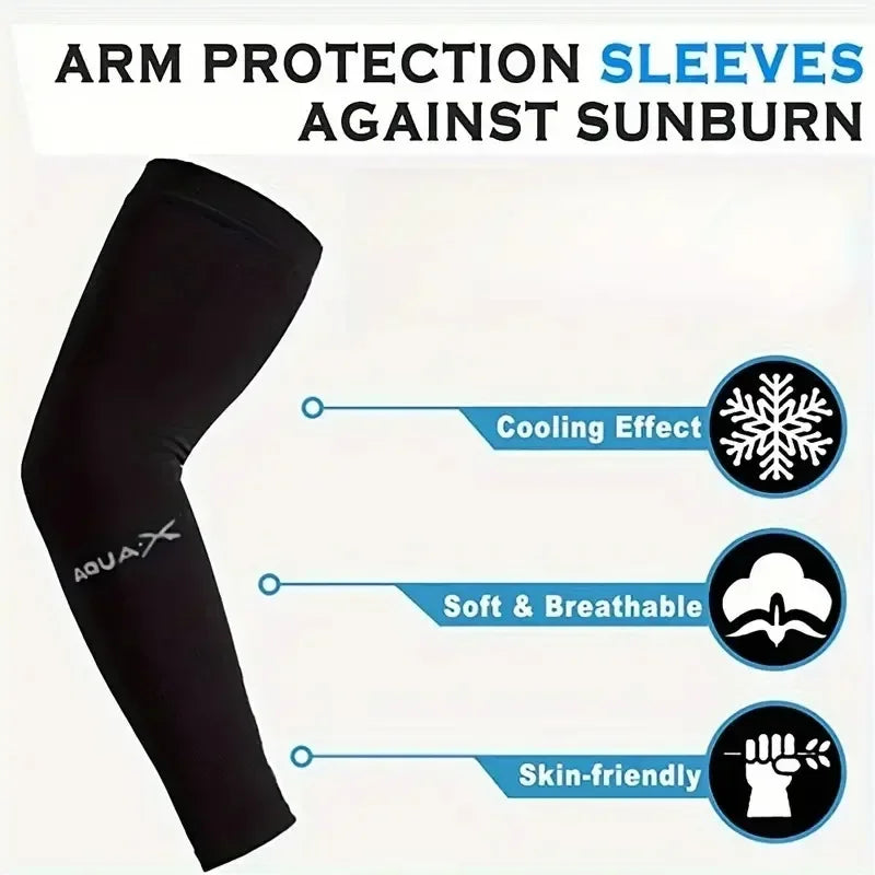 1 Pair Arm Sleeves for Women Men Breathable Sun Protection Sleeves UV Protective Gear for Outdoor Adventures Sports and Driving from China