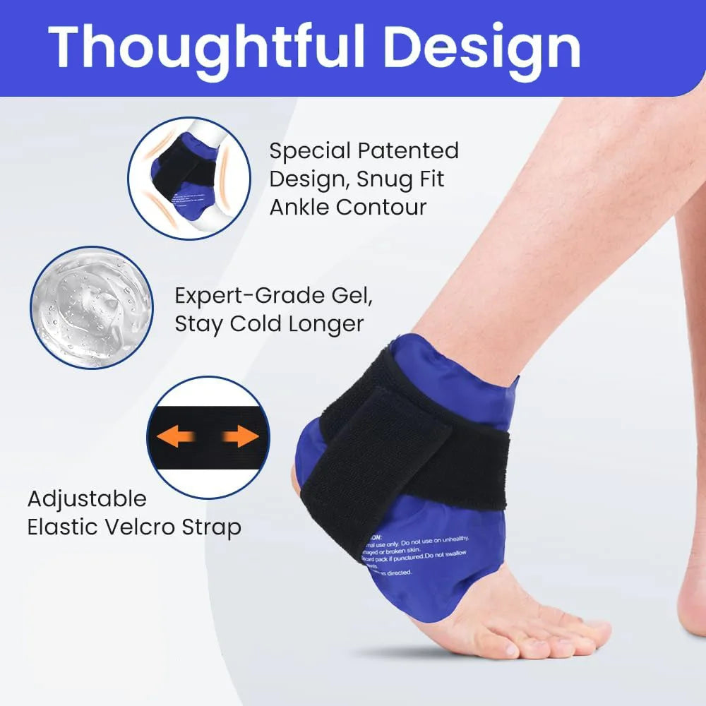 Reusable Gel Hot/Cold Ankle Pack