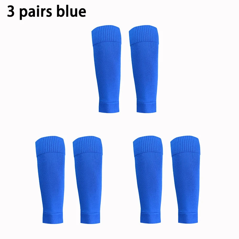 3 pairs New Leg Cover Socks for Men or Women's Soccer