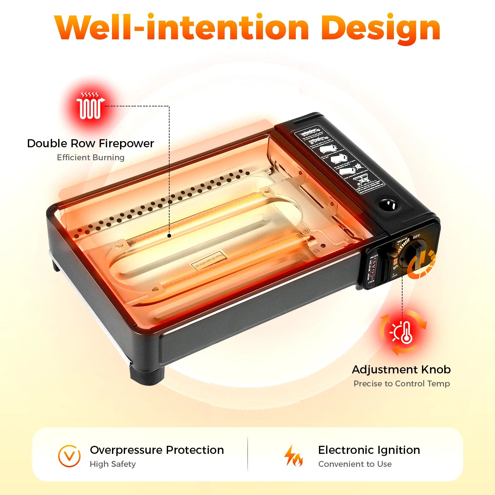 Portable Camping Butane Gas Stove