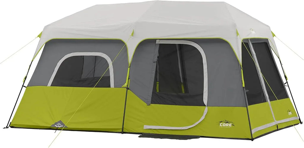 Bestseller 9 Person Instant Cabin Tent - 14' x 9', Green