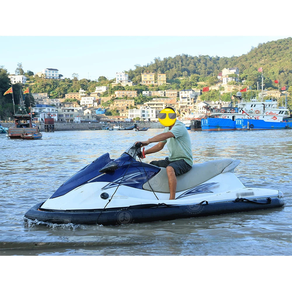 Remote Control Electric Motorized Inflatable Jet Ski with Electric Underwater Scooter