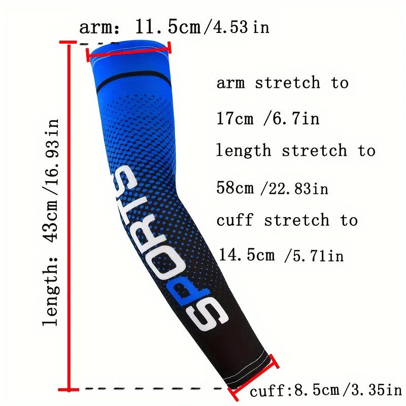 UV Protection Arm Cooling Sleeve for Sports - Stay Cool and Protected While Running, Fishing, Cycling from China