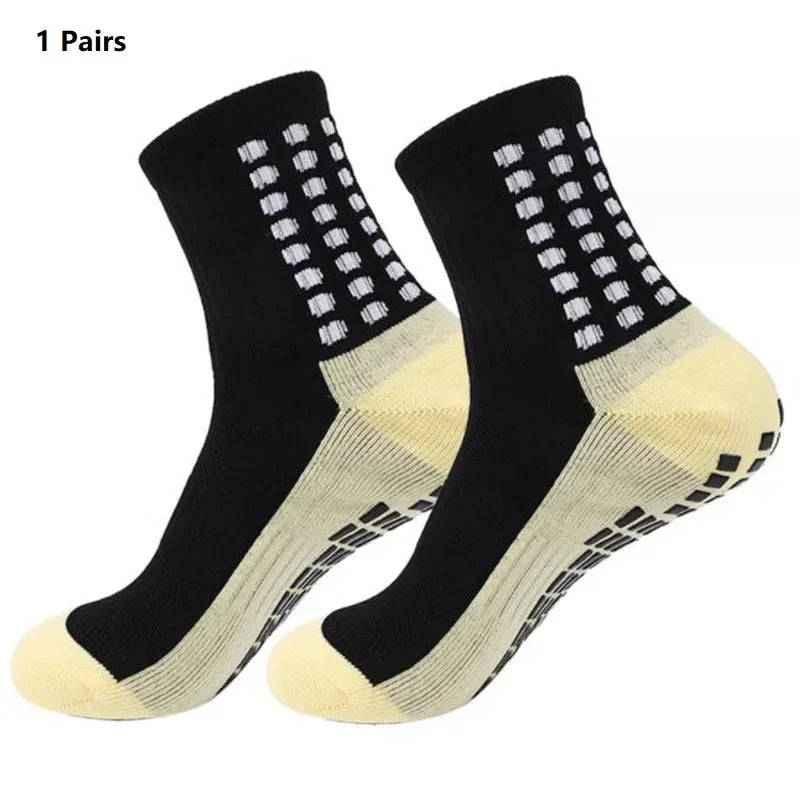 Grip Soccer Socks Anti Slip Non Slip Men's Athletic Socks for Football Basketball Sports, 1/10/12/20 Pair 2025 from China